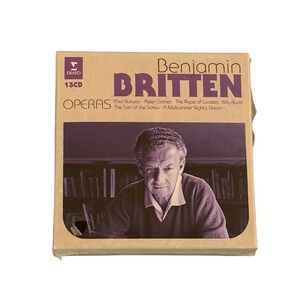 Benjamin Britten Operas 13 CD Box Set  Sealed  Classical